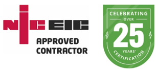 NICEIC Approved - Millar Electrics